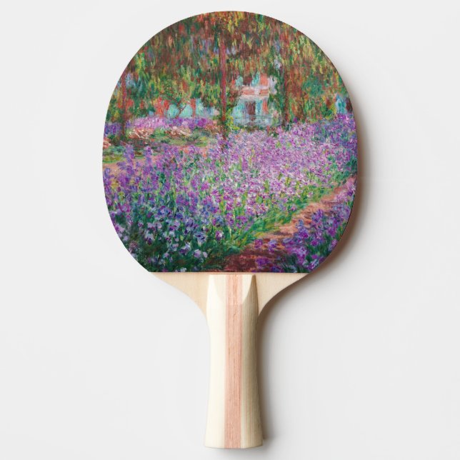 Claude Monet - Der Kunstgarten von Giverny Tischtennis Schläger (Vorderseite)