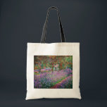 Claude Monet - Der Kunstgarten von Giverny Tragetasche<br><div class="desc">The Artist's Garden at Giverny / Le Jardin de l'artiste a Giverny - Claude Monet, 1900</div>