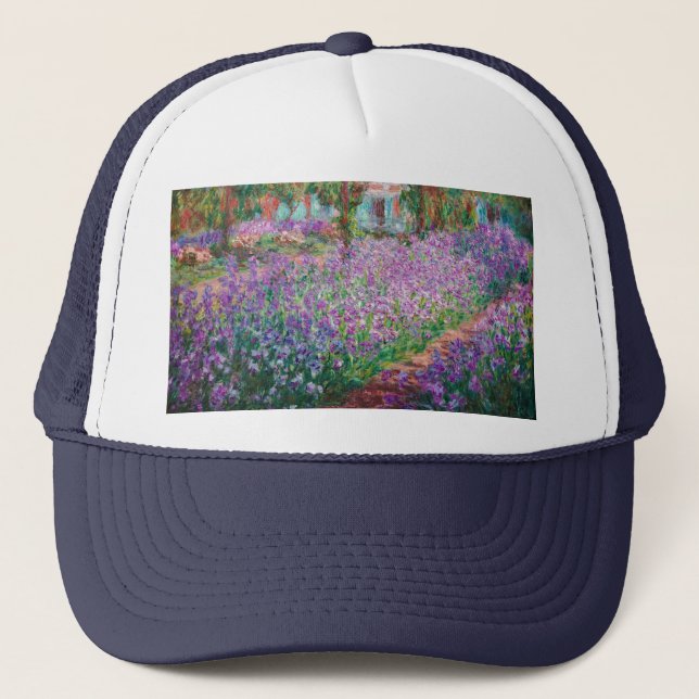 Claude Monet - Der Kunstgarten von Giverny Truckerkappe (Vorderseite)
