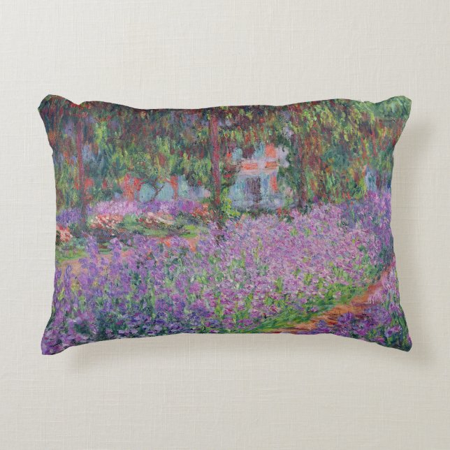 Claude Monet| Der Künstlergarten in Giverny Dekokissen (Vorderseite)