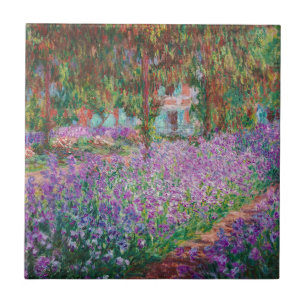 Claude Monet - Der Künstlergarten in Giverny Fliese