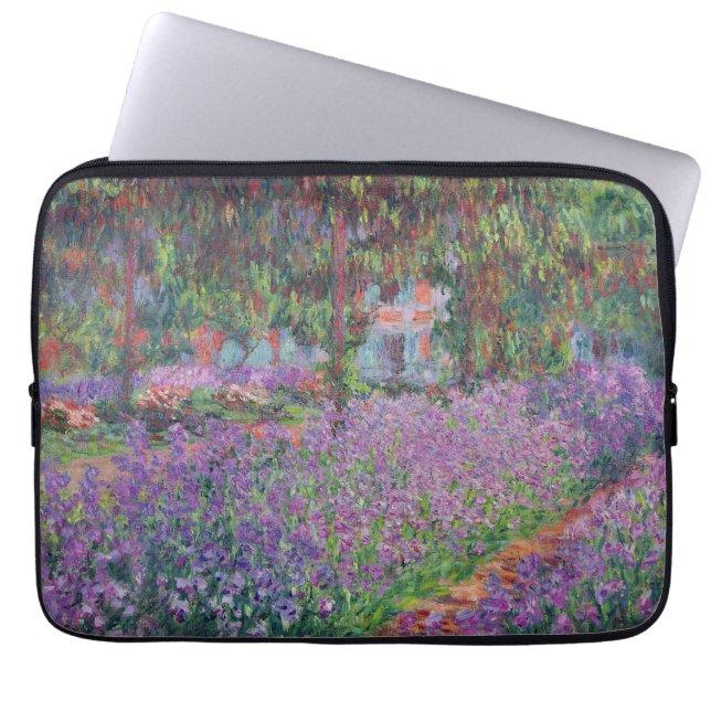 Claude Monet | Der Künstlergarten in Giverny Laptopschutzhülle (Vorderseite)
