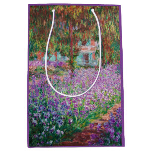 Claude Monet - Der Künstlergarten in Giverny Mittlere Geschenktüte