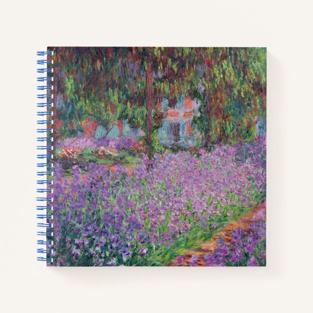 Claude Monet | Der Künstlergarten in Giverny Notizbuch (Vorderseite)