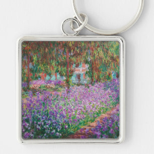 Claude Monet - Der Künstlergarten in Giverny Schlüsselanhänger