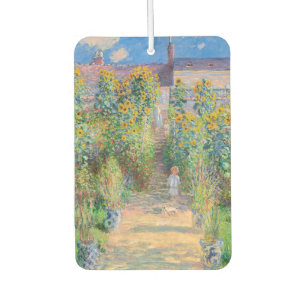 Claude Monet - Der Künstlergarten in Vetheuil Autolufterfrischer