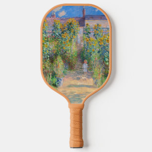 Claude Monet - Der Künstlergarten in Vetheuil Pickleball Schläger