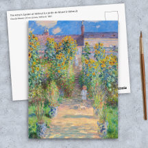 Claude Monet - Der Künstlergarten in Vetheuil