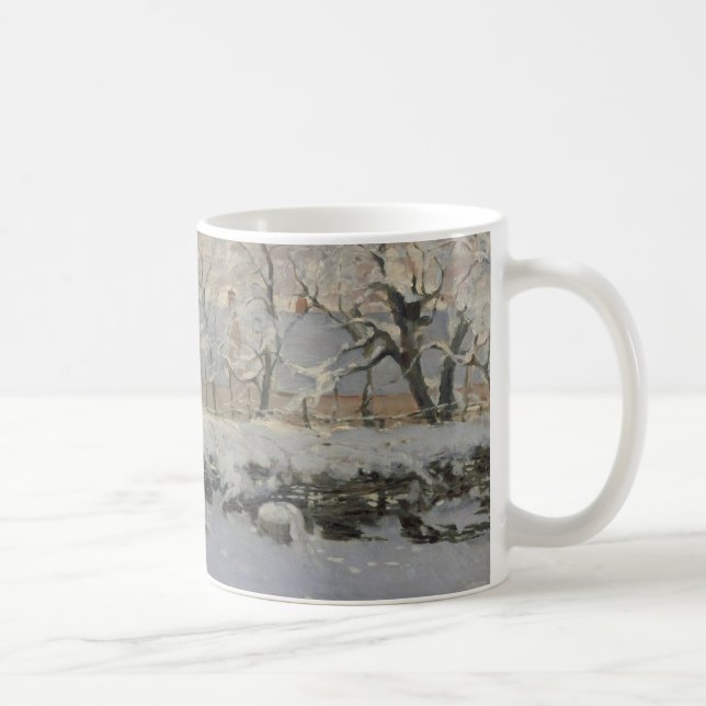 Claude Monet - Der Magpie Kaffeetasse (Rechts)