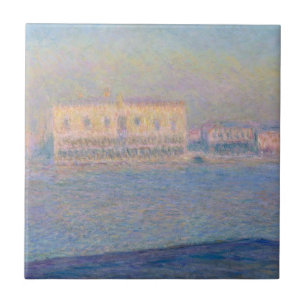 Claude Monet   der Palast des Doges gesehen von Fliese