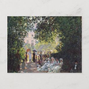 Claude Monet Der Parc Monceau Postkarte