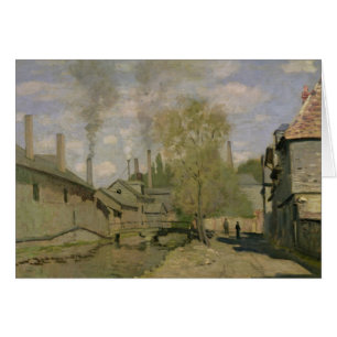 Claude Monet der Strom von Robec in Rouen, 1872