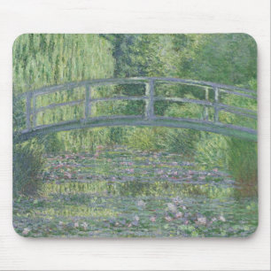 Claude Monet  Der Wasserlilie - Teich: Grüne Harm Mousepad