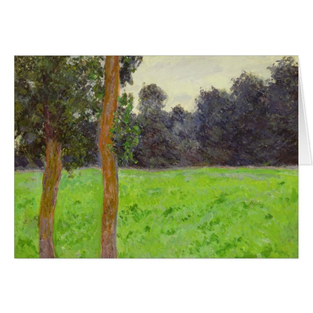 Claude Monet | Deux Arbres dans la Prairie (Devant horizontal)