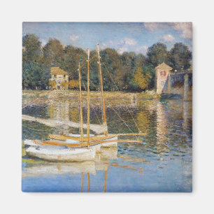 Claude Monet - Die Argenteuil-Brücke Magnet