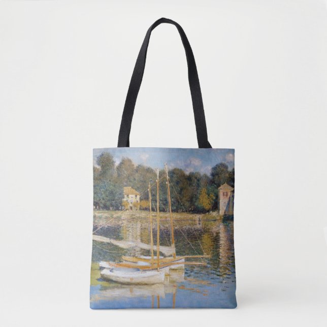 Claude Monet - Die argentinische Brücke Tasche (Vorderseite)