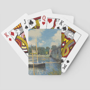 Claude Monet   Die Brücke in Argenteuil Spielkarten