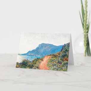 Claude Monet Die Corniche bei Monaco Karte
