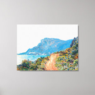 Claude Monet Die Corniche bei Monaco Leinwanddruck