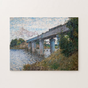 Claude Monet - Die Eisenbahnbrücke in Argenteuil