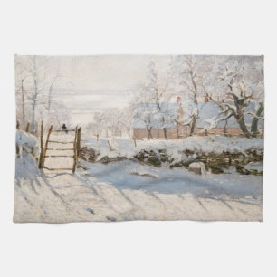 Claude Monet - Die Elster Geschirrtuch