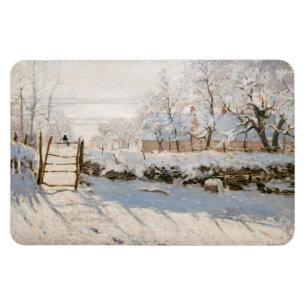 Claude Monet - Die Elster Magnet