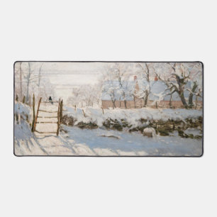 Claude Monet - Die Elster Schreibtischunterlage