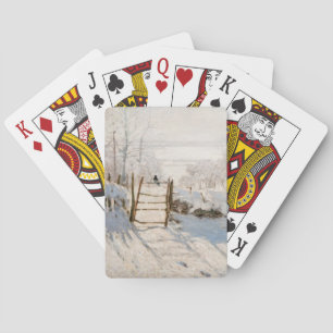 Claude Monet - Die Elster Spielkarten