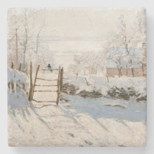 Claude Monet - Die Elster Steinuntersetzer