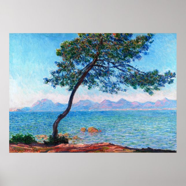 Claude Monet: Die Esterel-Berge Poster (Vorne)