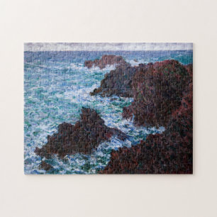Claude Monet - Die Felsen von Belle-Ile, Wilde Küs