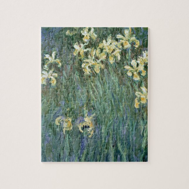 Claude Monet | die gelbe Iris (Vertikal)