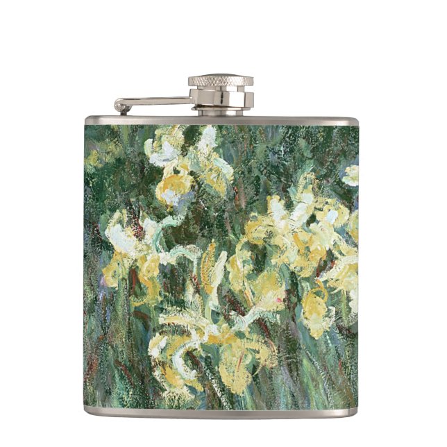 Claude Monet | die gelbe Iris Flachmann (Vorderseite)