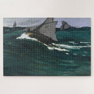 Claude Monet – Die grüne Welle (1866) Fine Art