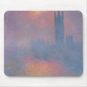 Claude Monet die Häuser des Parlaments, London Mousepad