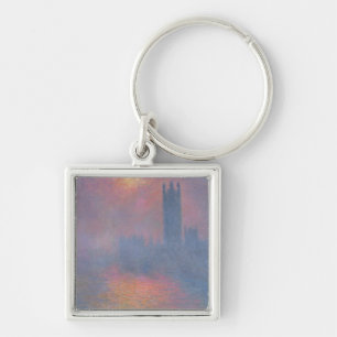 Claude Monet die Häuser des Parlaments, London Schlüsselanhänger