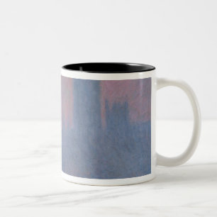 Claude Monet die Häuser des Parlaments, London Zweifarbige Tasse