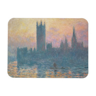 Claude Monet Die Häuser des Parlaments, Sunset Magnet