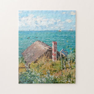 Claude Monet - Die Hütte in Saint Adresse