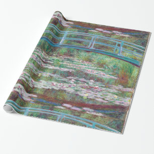 Claude Monet Die japanische Brücke Geschenkpapier
