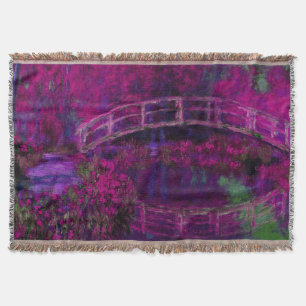 Claude Monet Die japanische Brücke lila Decke