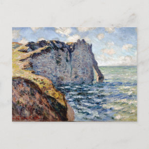 Claude Monet Die Klippe des Avals, Etrétat Postkarte