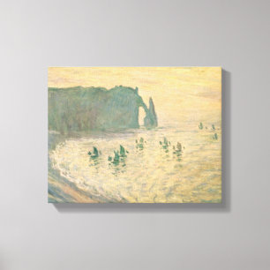 Claude Monet   die Klippen bei Etretat, 1886 Leinwanddruck