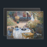 Claude Monet - Die Magnetkarte des Mittagsessens<br><div class="desc">Luncheon,  dekorative Tafel / Le dejeuner,  panneau dekoratif - Claude Monet,  1873</div>