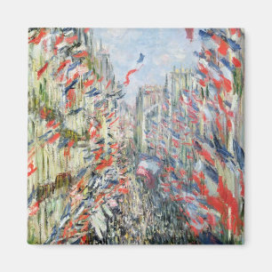 Claude Monet die Rue Montorgueil, Paris Magnet