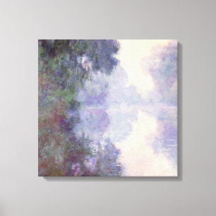 Claude Monet - die Seine bei Giverny, Morgennebel Leinwanddruck