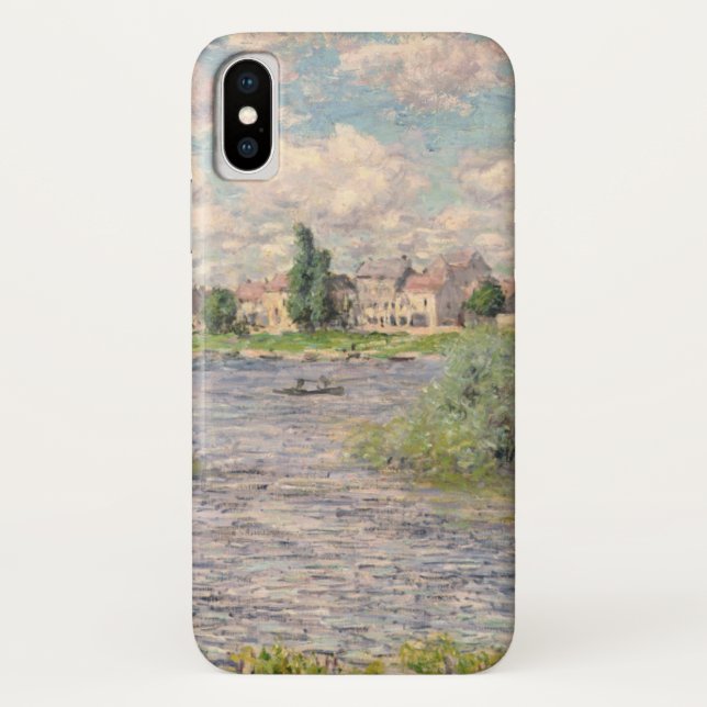 Claude Monet | die Seine bei Lavacourt Case-Mate iPhone Hülle (Rückseite)