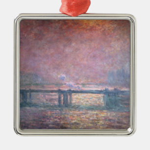 Claude Monet   die Themse bei Charing Cross, 1903 Silbernes Ornament
