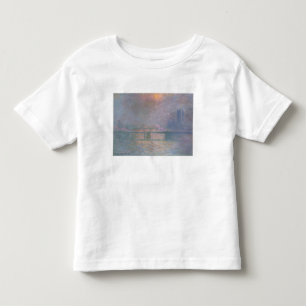 Claude Monet   die Themse mit Charing Kreuz Kleinkind T-shirt