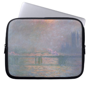Claude Monet die Themse mit Charing Kreuz Laptopschutzhülle